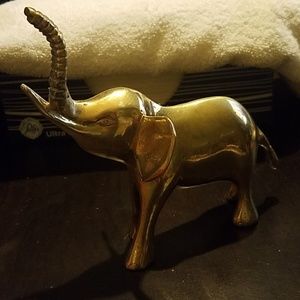 Small Brass Elephant
